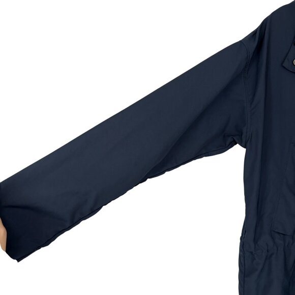 Everlane The City Anorak Navy Blue Hooded Jacket Size Medium - Picture 5 of 13